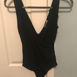 ZARA Surplice Bodysuit